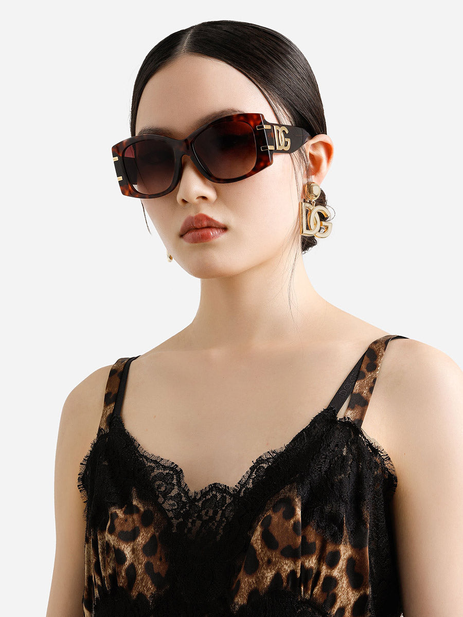 DOLCE & GABBANA SUNGLASSES - DG4501 33588H 54 - Red Havana