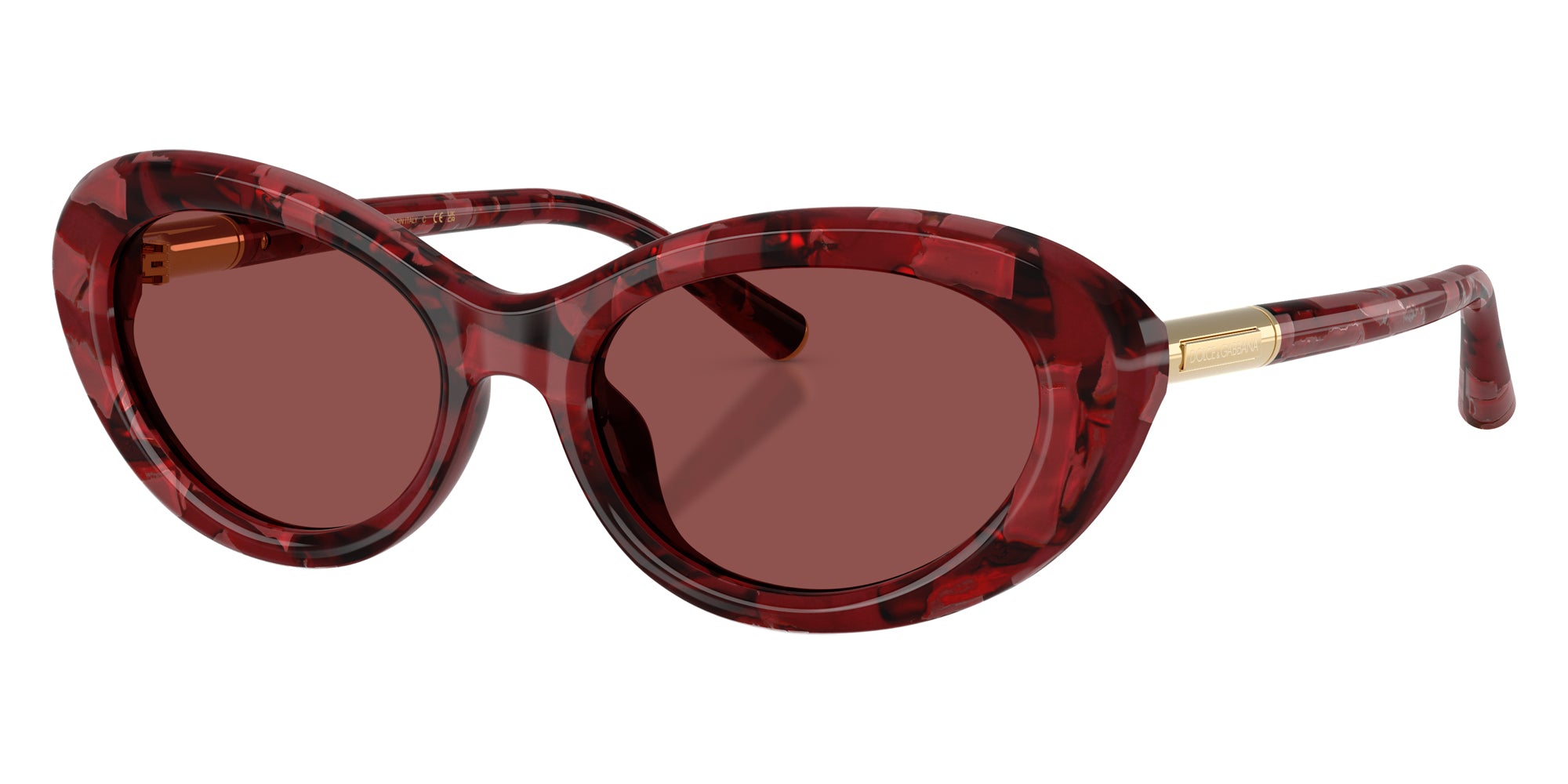 DOLCE & GABBANA SUNGLASSES - DG4519 346375 54 - Pearl Havana Red