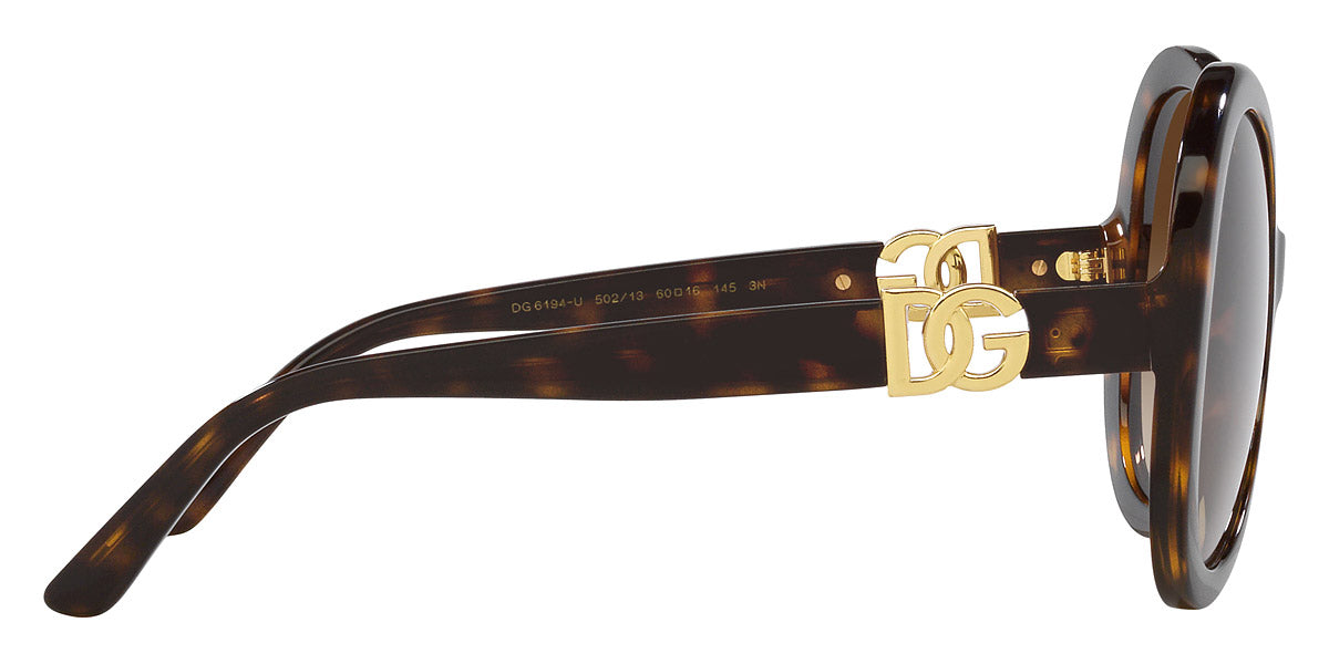 DOLCE & GABBANA SUNGLASSES - DG6194U 502/13 60 - Havana