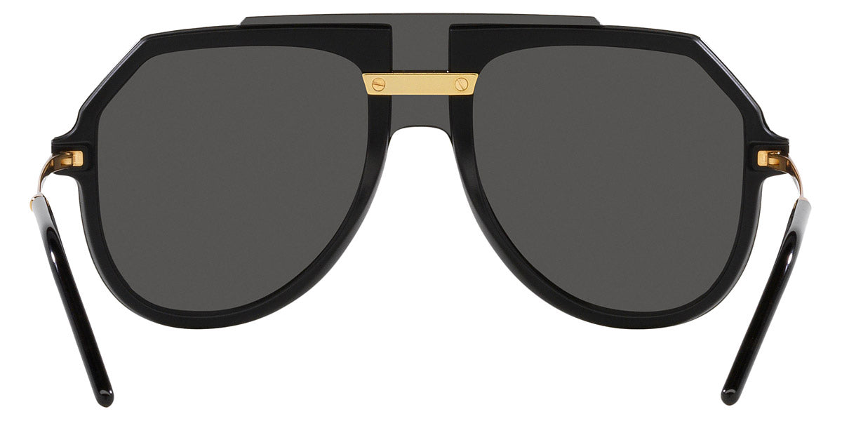 DOLCE & GABBANA SUNGLASSES - DG6195 501/87 45 - Black/Gold