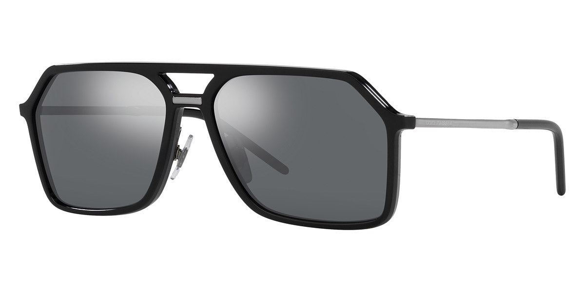 DOLCE & GABBANA SUNGLASSES - DG6196 501/6G 59 - Black/Gunmetal