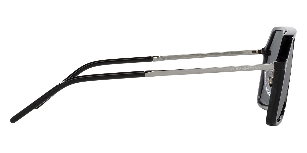 DOLCE & GABBANA SUNGLASSES - DG6196 501/6G 59 - Black/Gunmetal