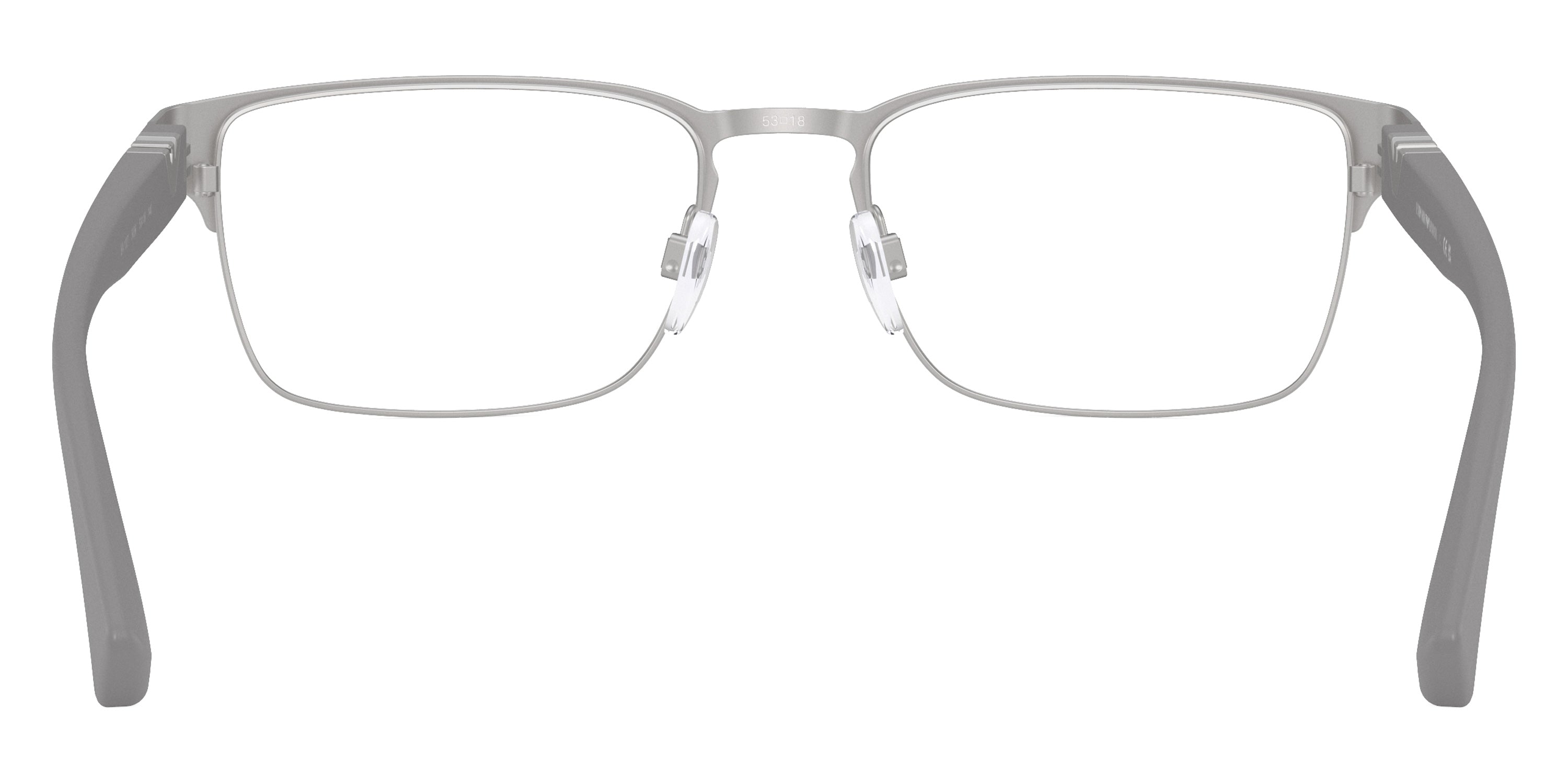 EMPORIO ARMANI EYEGLASSES - EA1027 3036 57 - Matte Silver/Matte Gray