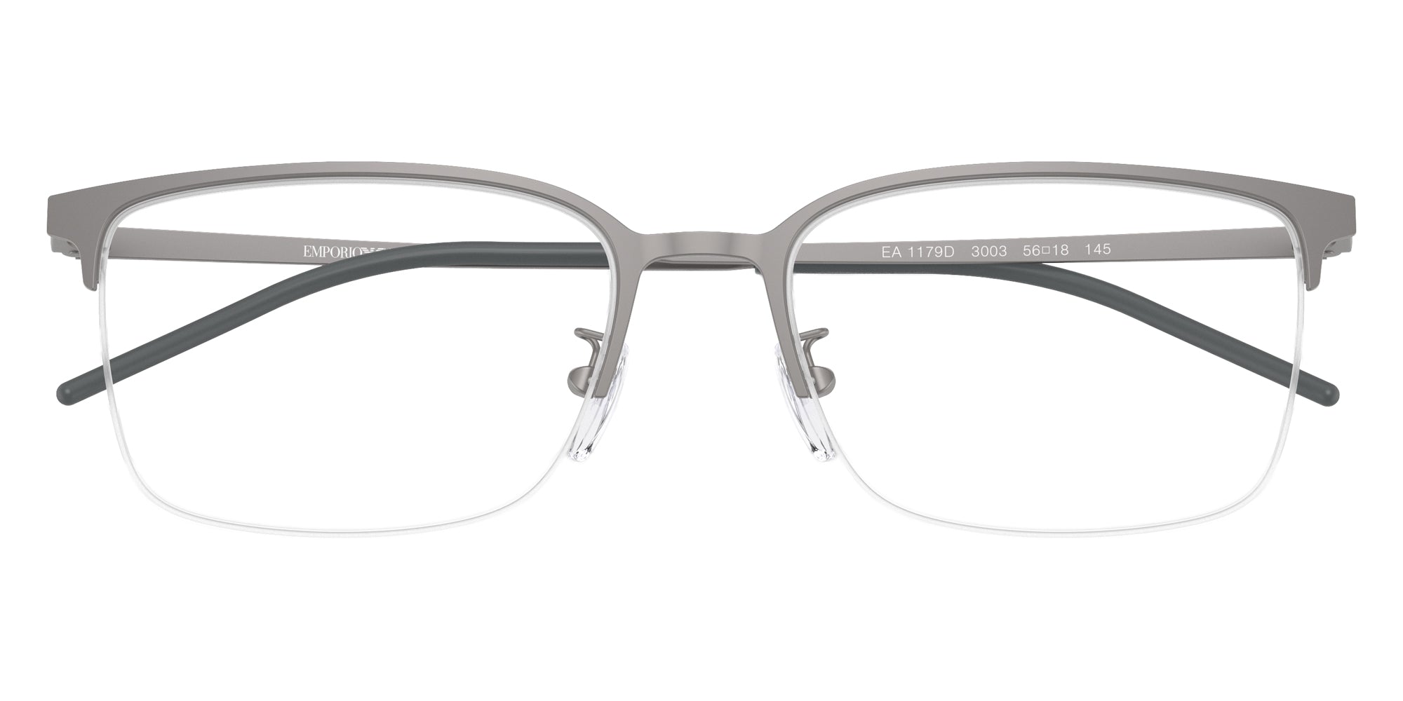 EMPORIO ARMANI EYEGLASSES - EA1179D 3003 56 - Matte Gunmetal