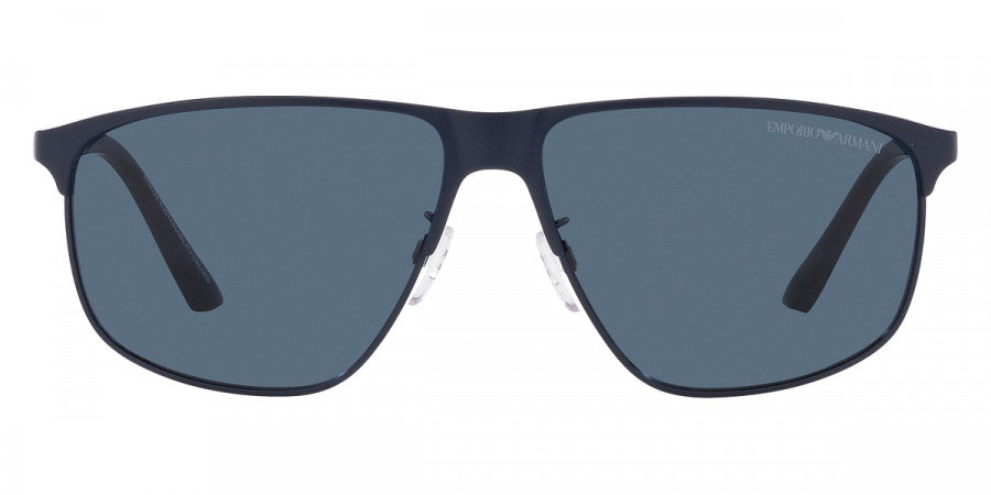 Emporio Armani™ EA2094 301880 60 - Matte Blue and Aluminium