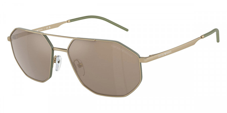 Emporio Armani™ EA2147 30025A 58 - Matte Gold