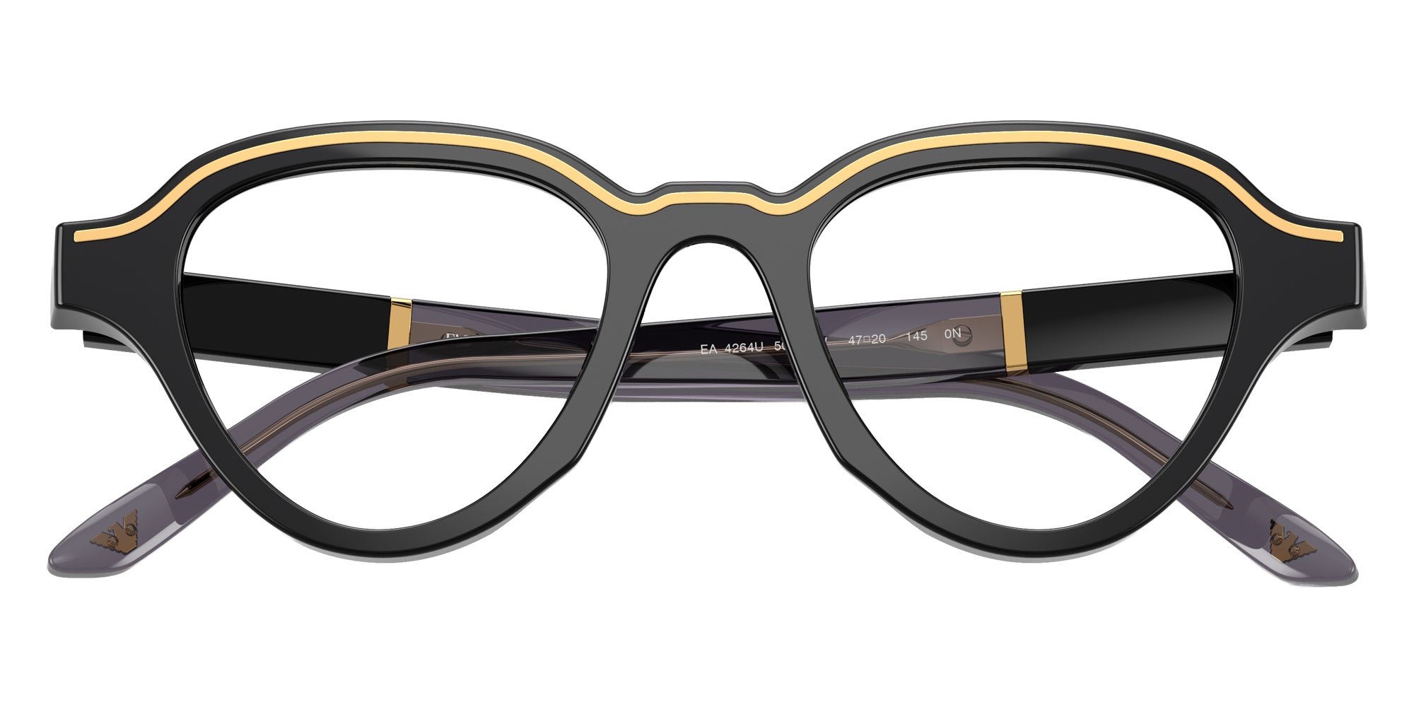 EMPORIO ARMANI EYEGLASSES - EA4264U 50171W 47 - Crystal/Cola/Lime