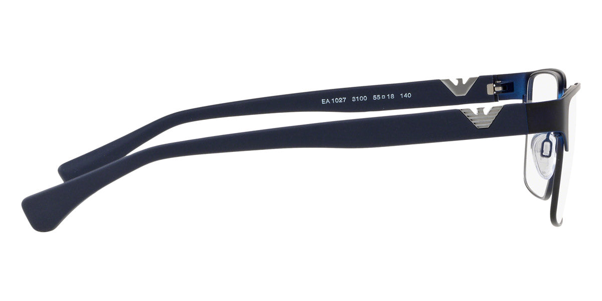 EMPORIO ARMANI EYEGLASSES - EA1027 3100 55 - Matte Blue
