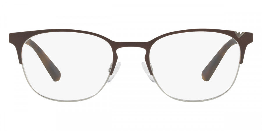 EMPORIO ARMANI EYEGLASSES - EA1059 3179 53 - Matte Brown & Gunmetal