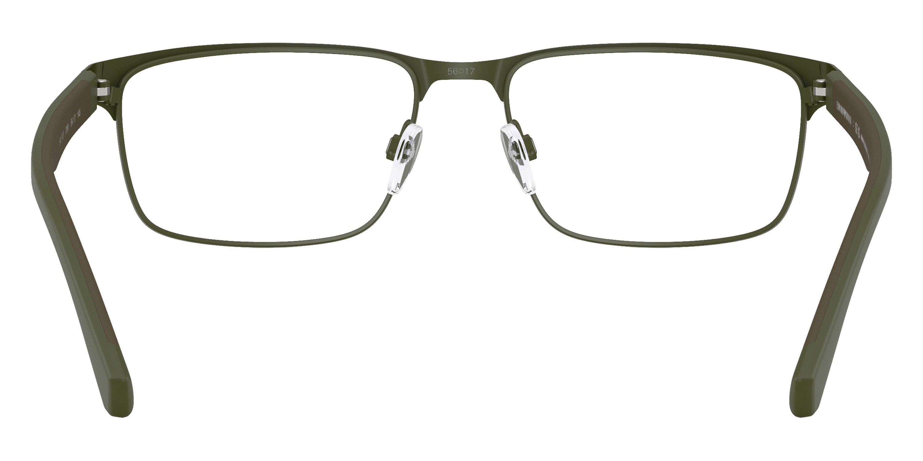 EMPORIO ARMANI EYEGLASSES - EA1105 3388 56 - Matte Green/Green Rubber