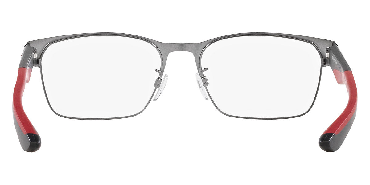 EMPORIO ARMANI EYEGLASSES - EA1141 3003 54 - Matte Gunmetal and Matte Black/Red