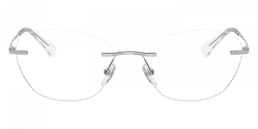 EMPORIO ARMANI EYEGLASSES - EA1167 3015 55 - Shiny Silver