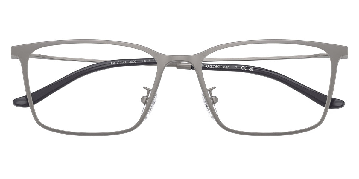 EMPORIO ARMANI EYEGLASSES - EA1173D 3003 55 - Matte Gunmetal