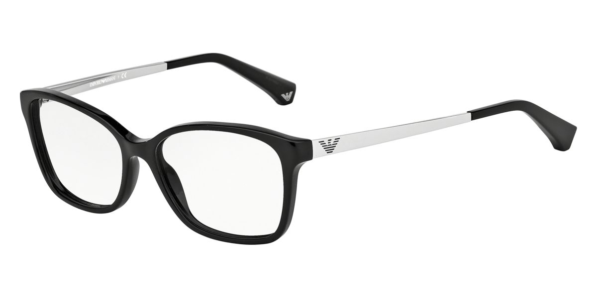 EMPORIO ARMANI EYEGLASSES - EA3026 5017 52 - Shiny Black
