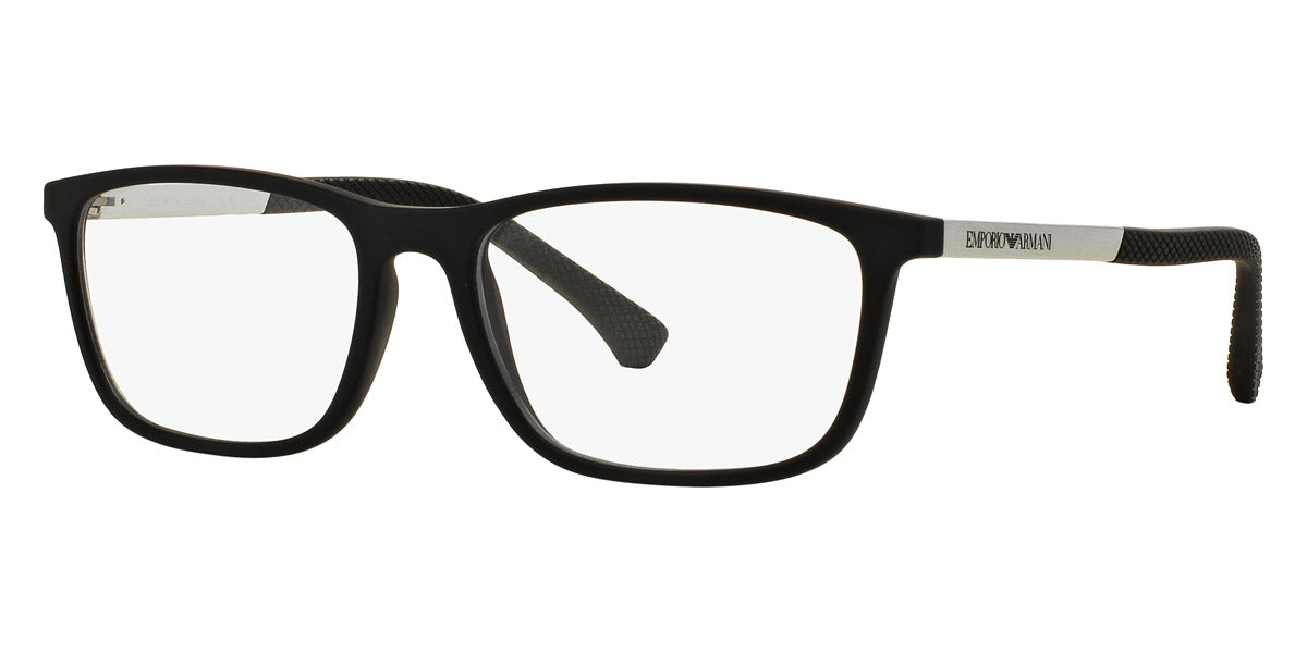 EMPORIO ARMANI EYEGLASSES - EA3069 5063 55 - Rubber Black