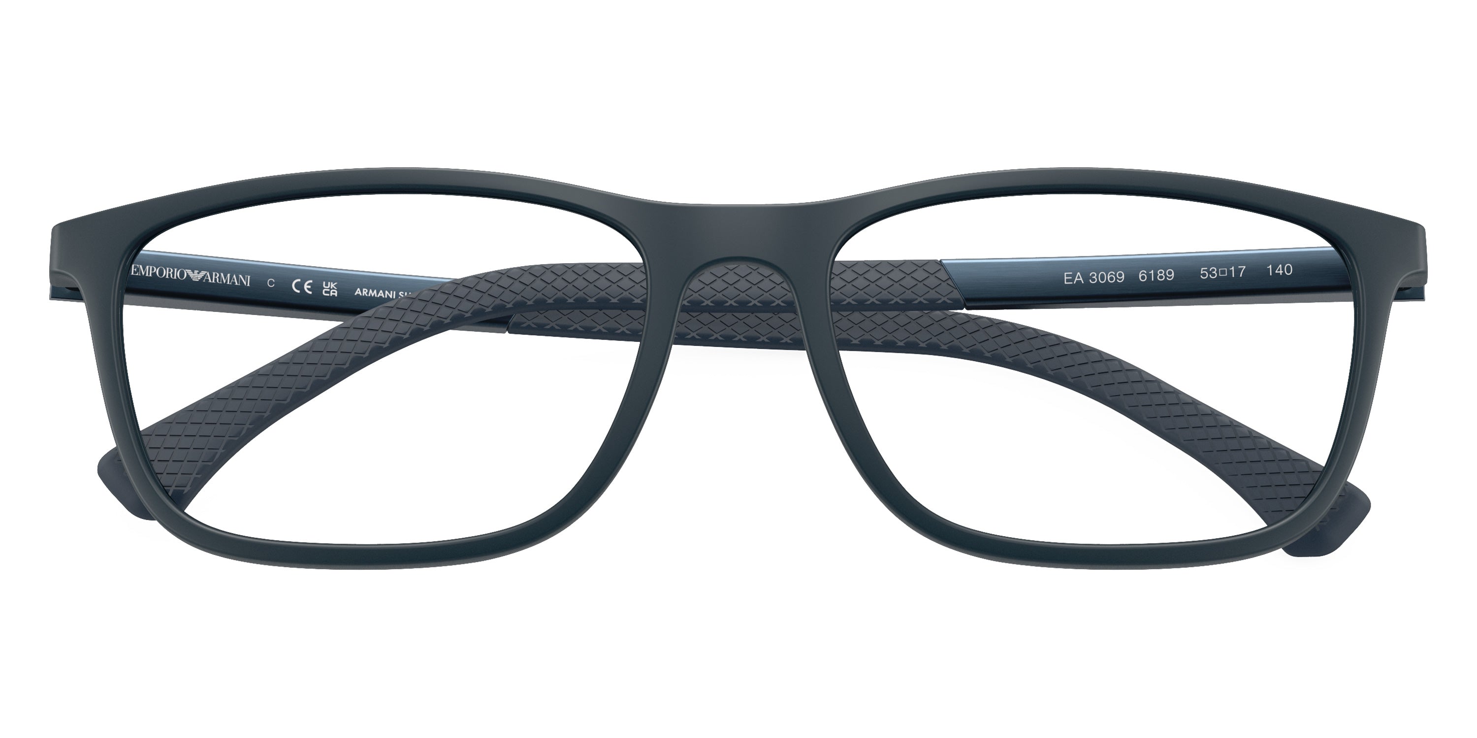 EMPORIO ARMANI EYEGLASSES - EA3069 6189 55 - Matte Blue