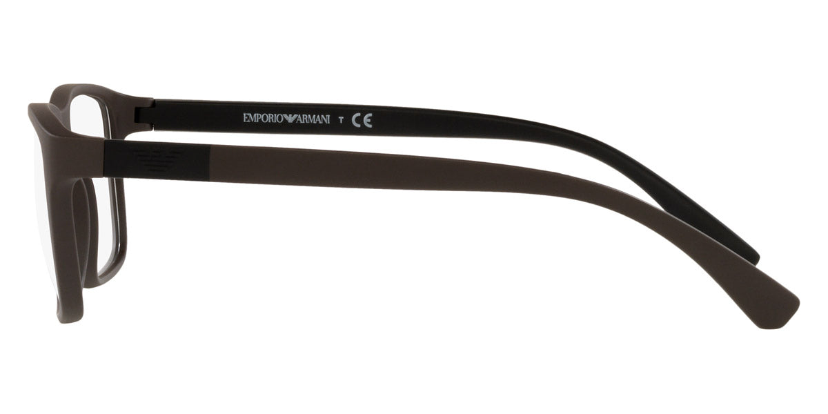 EMPORIO ARMANI EYEGLASSES - EA3091 5260 55 - Matte Brown