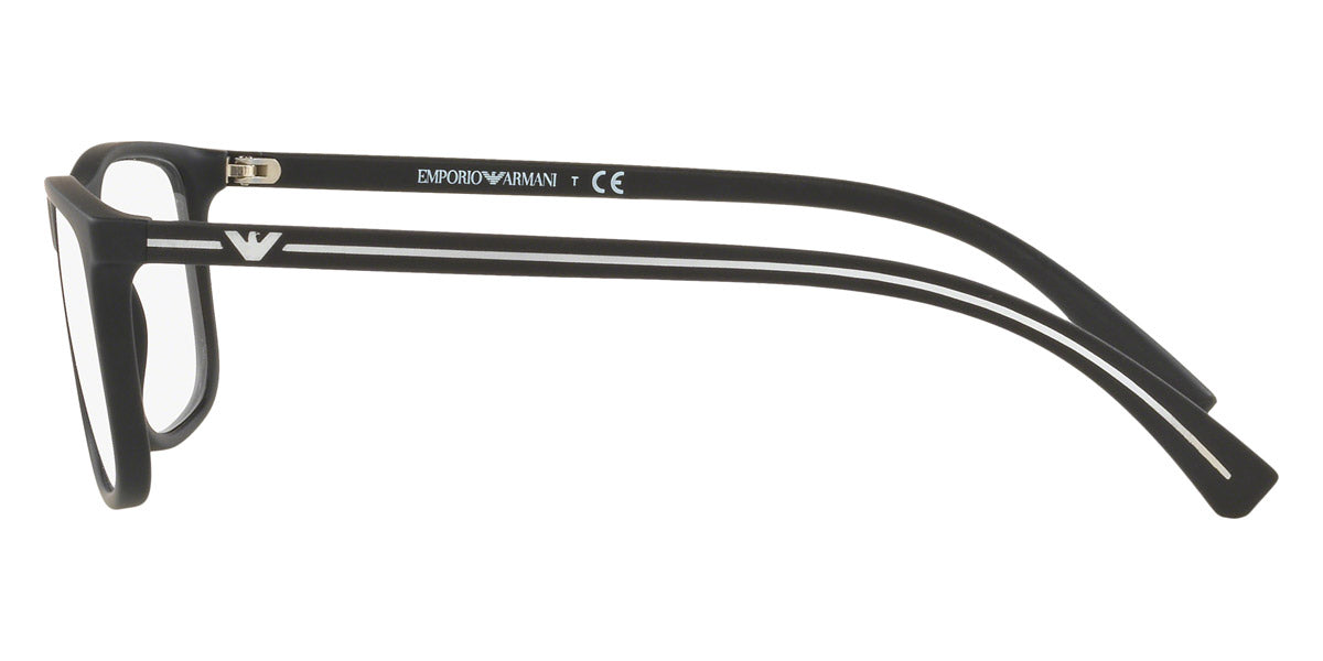 EMPORIO ARMANI EYEGLASSES - EA3135 5063 55 - Rubber Black