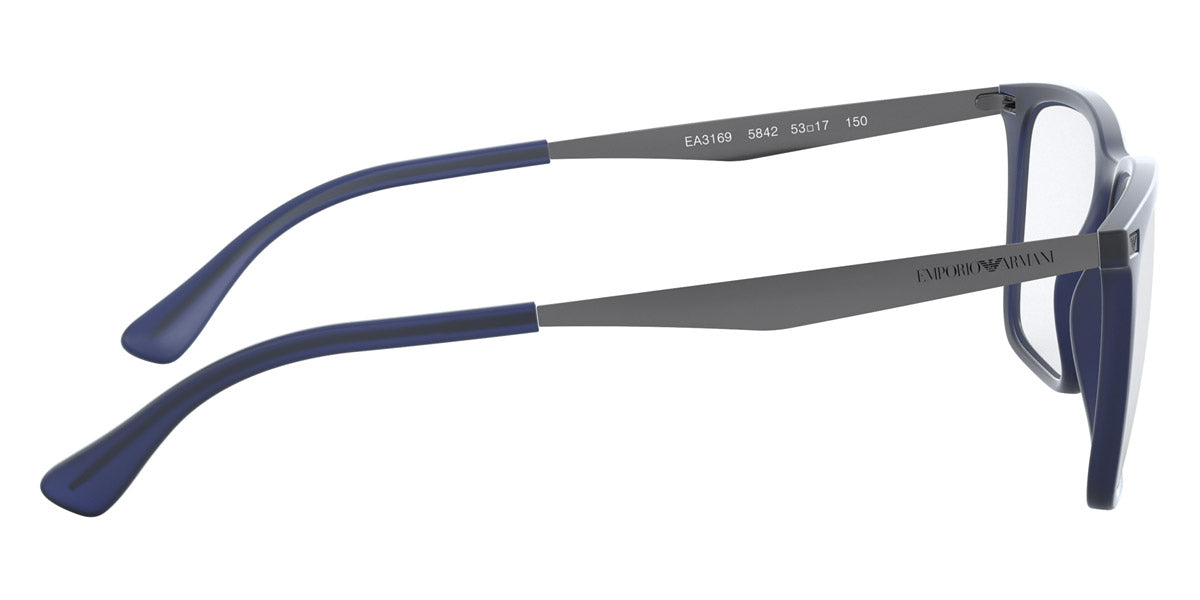 EMPORIO ARMANI EYEGLASSES - EA3169 5842 55 - Matte Opal Blue Jeans