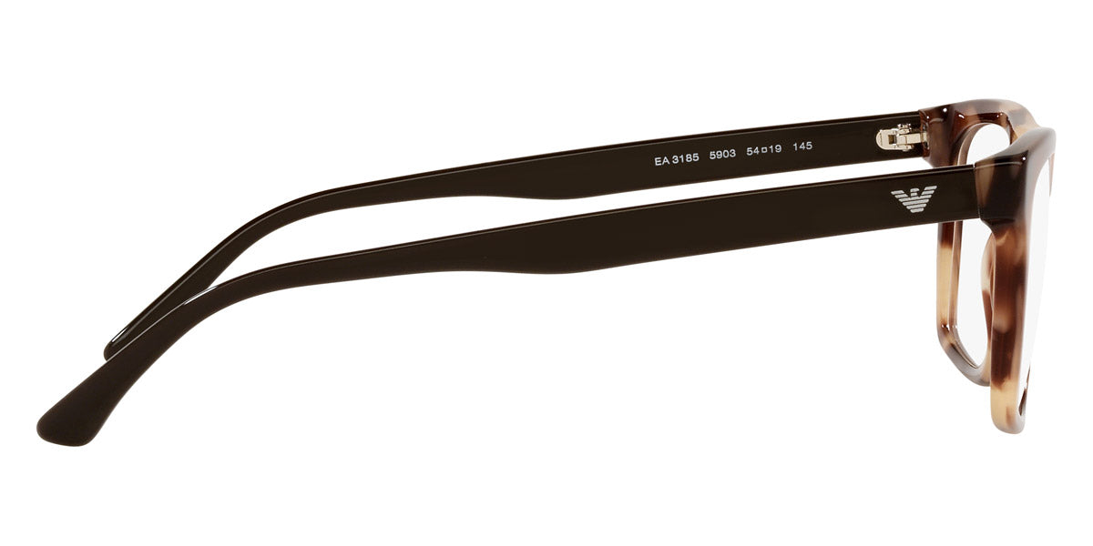 EMPORIO ARMANI EYEGLASSES - EA3185 5903 54 - Striped Brown