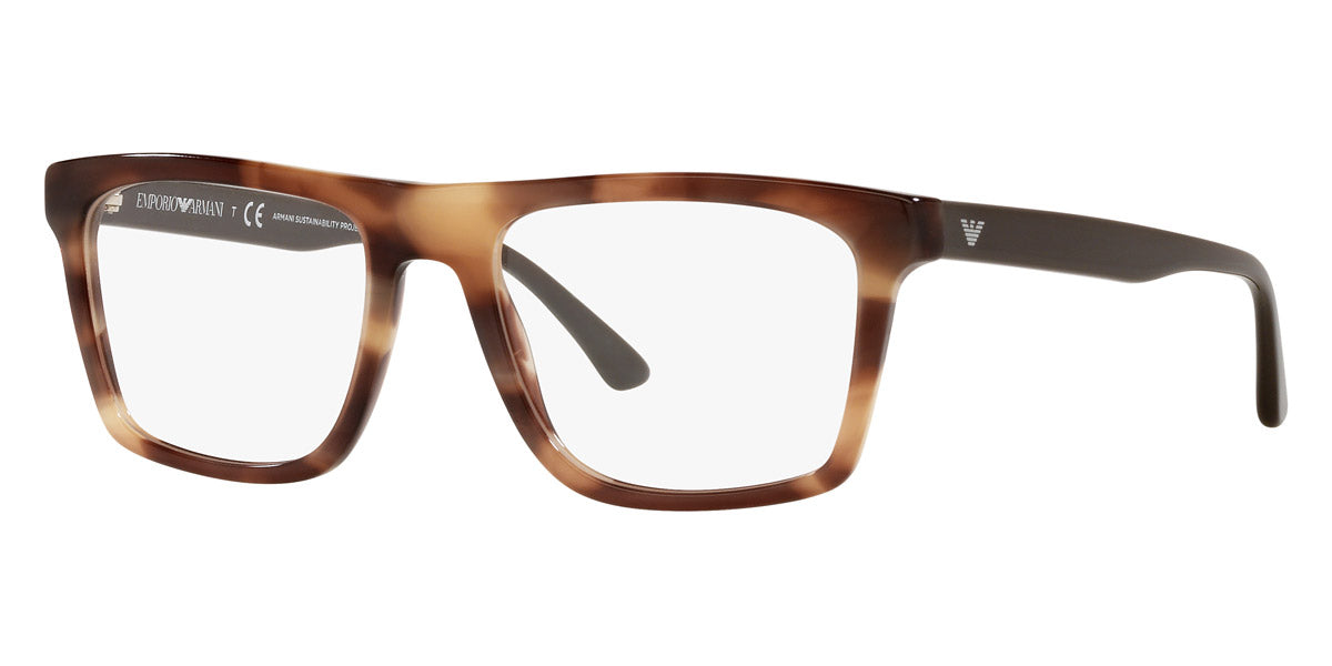 EMPORIO ARMANI EYEGLASSES - EA3185 5903 54 - Striped Brown