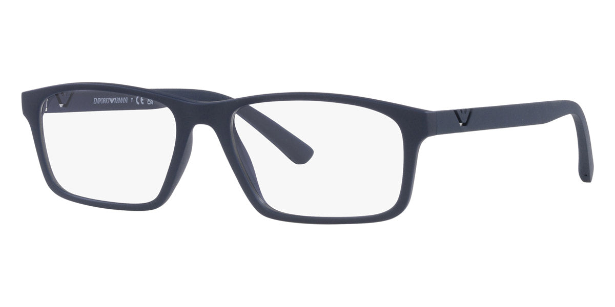 EMPORIO ARMANI EYEGLASSES - EA3213F 5088 56 - Matte Blue