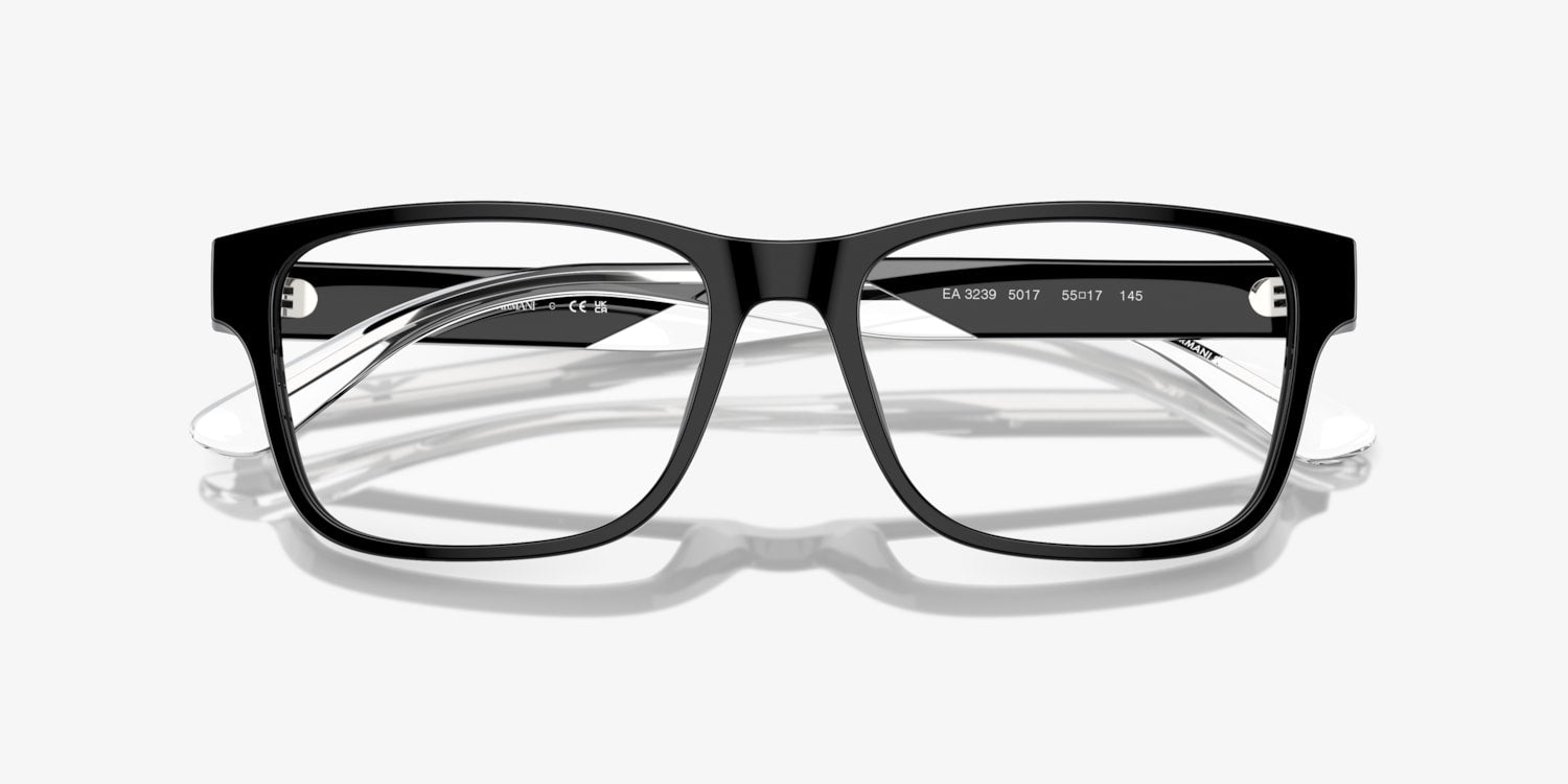 新品 EMPORIO ARMANI・メガネフレーム・55口19 145・グレー EMPORIO ARMANI EYEGLASSES - EA1157 3003 55 - Matte Gunmetal/Matte Blue
