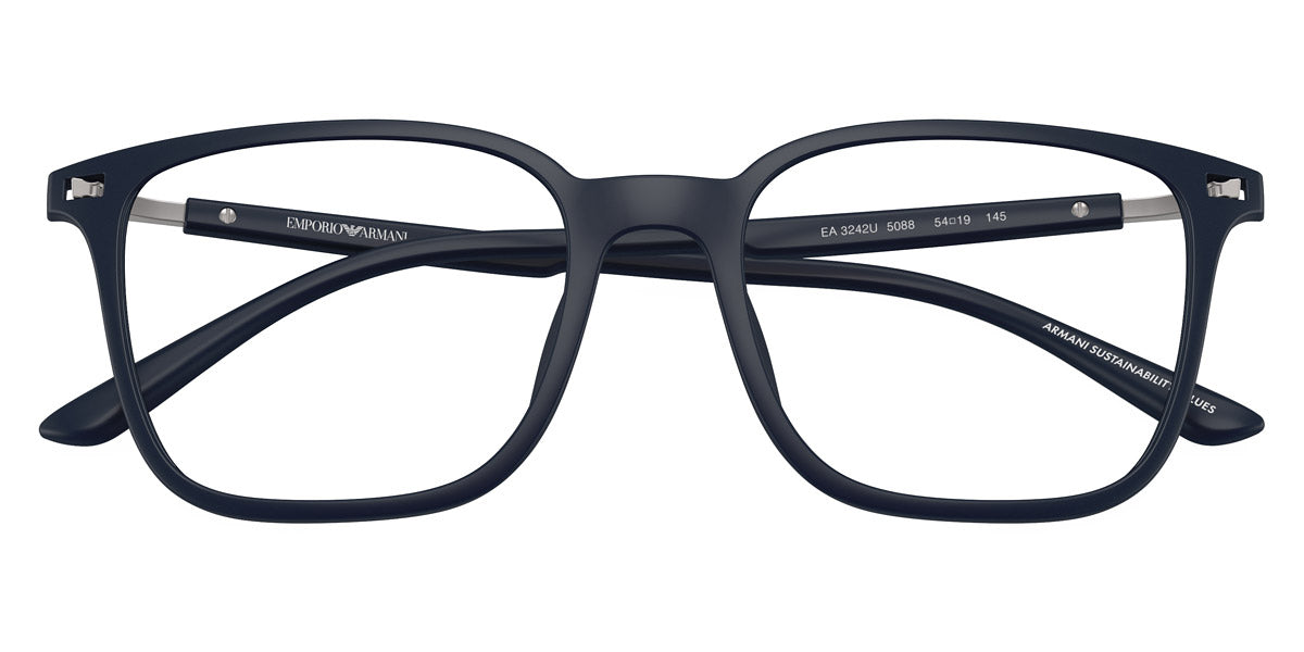 EMPORIO ARMANI EYEGLASSES - EA3242U 5088 54 - Blue Opaco
