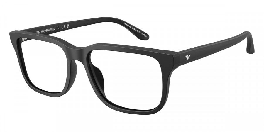 EMPORIO ARMANI EYEGLASSES - EA3250U 5017 56 - Matte Black