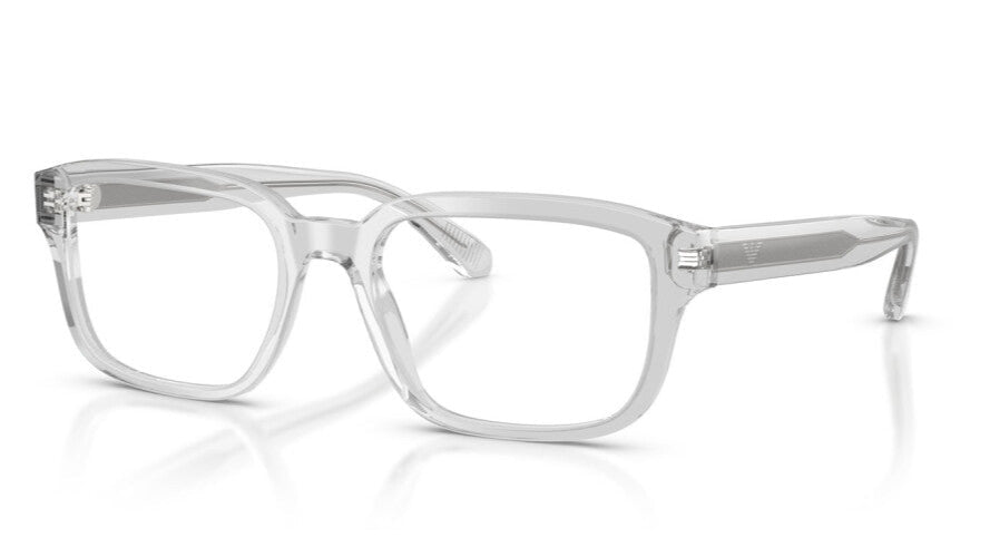 EMPORIO ARMANI EYEGLASSES - EA3255 6249 53 - Shiny Transparent Gray
