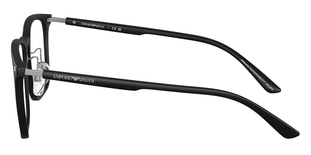 EMPORIO ARMANI EYEGLASSES - EA3263D 5001 55 - Matte Black