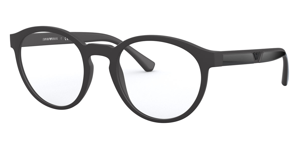 EMPORIO ARMANI EYEGLASSES - EA4152 58011W 52 - Matte Black
