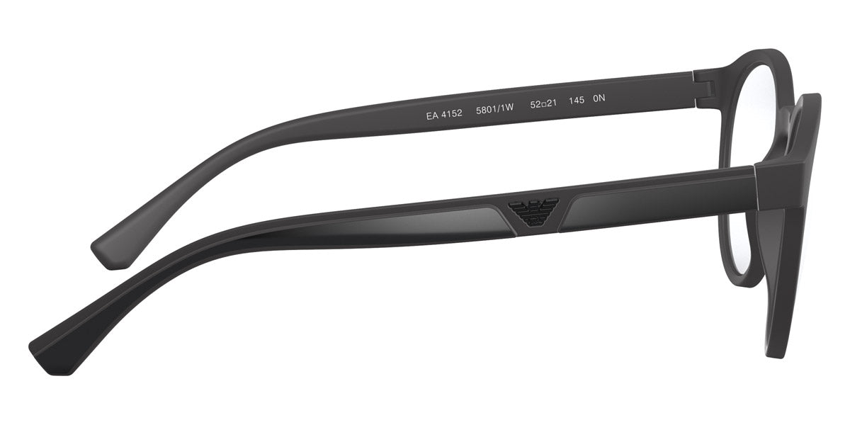 EMPORIO ARMANI EYEGLASSES - EA4152 58011W 52 - Matte Black