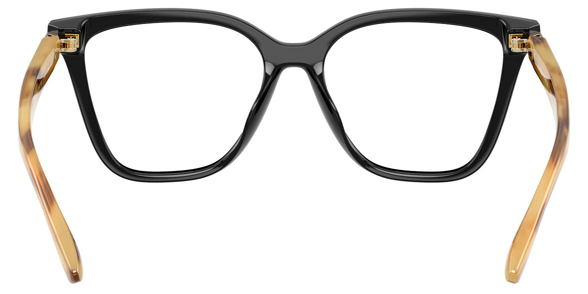 EMPORIO ARMANI EYEGLASSES - EA4254U 62691W 54 - Shiny Black/Shiny Striped Honey