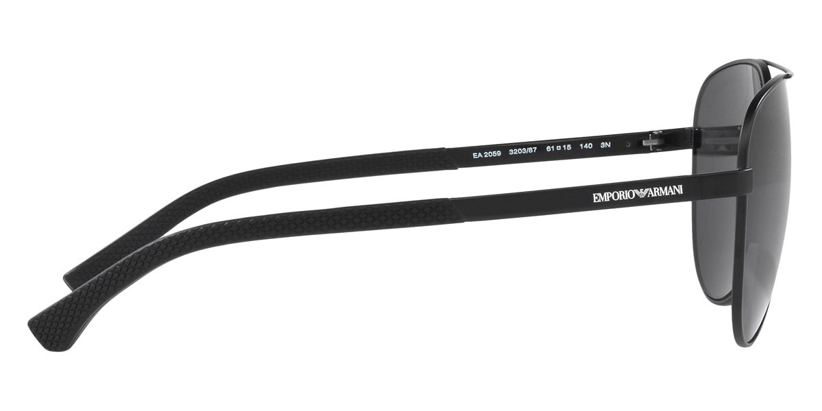 EMPORIO ARMANI SUNGLASSES - EA2059 320387 61 - Matte Black