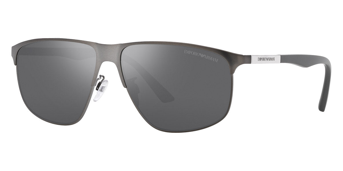 EMPORIO ARMANI SUNGLASSES - EA2094 30036G 60 - Matte Gunmetal and Aluminium