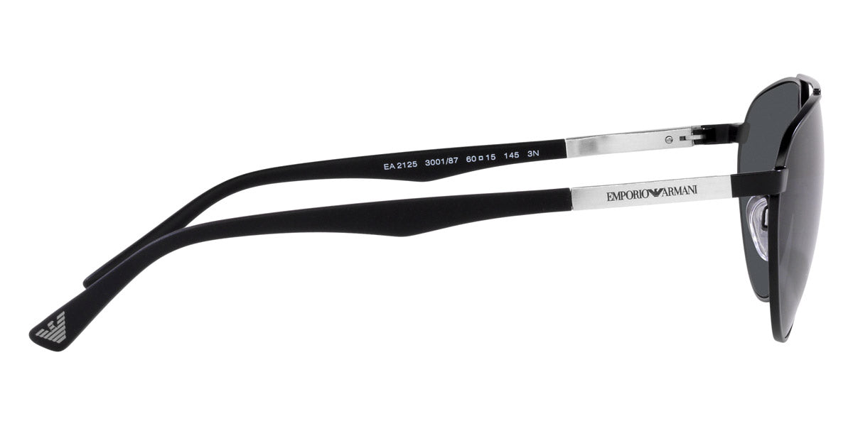 EMPORIO ARMANI SUNGLASSES - EA2125 300187 60 - Matte Black
