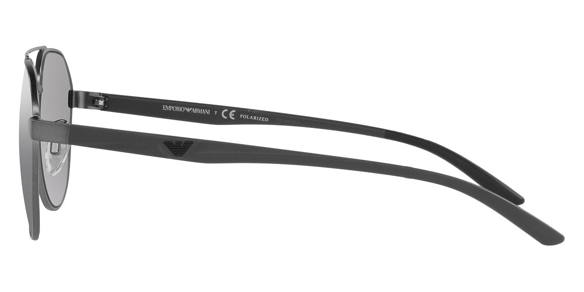 EMPORIO ARMANI SUNGLASSES - EA2129D 3003Z3 59 - Matte Gunmetal and Matte Gray/Black