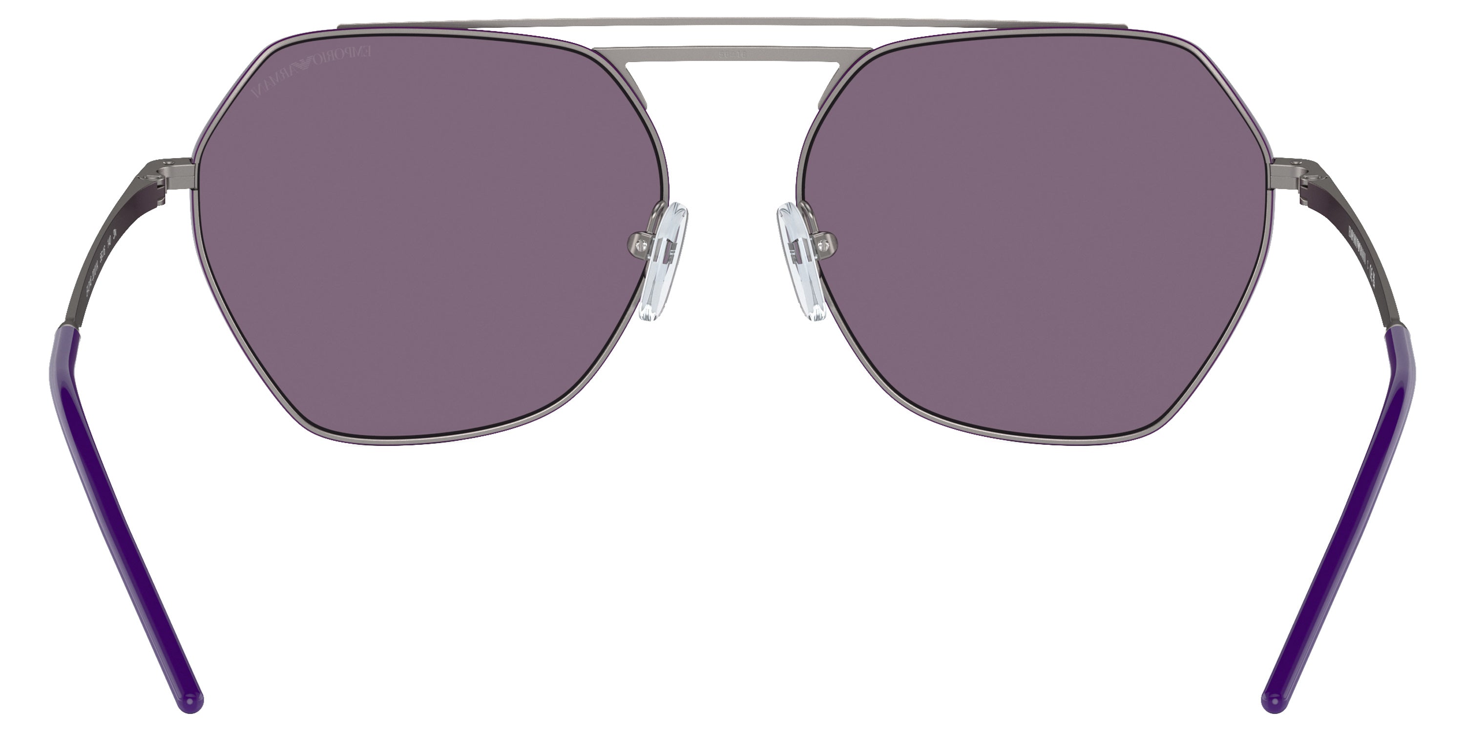 EMPORIO ARMANI SUNGLASSES - EA2148 30101A 56 - Shiny Gunmetal