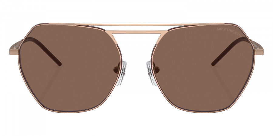 EMPORIO ARMANI SUNGLASSES - EA2148 301173 56 - Shiny Rose Gold