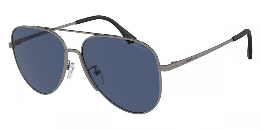 EMPORIO ARMANI SUNGLASSES - EA2149D 300380 60 - Matte Gunmetal