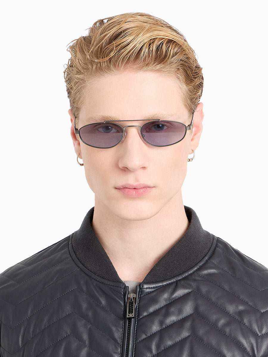 EMPORIO ARMANI SUNGLASSES - EA2157 300372 54 - Matte Gunmetal