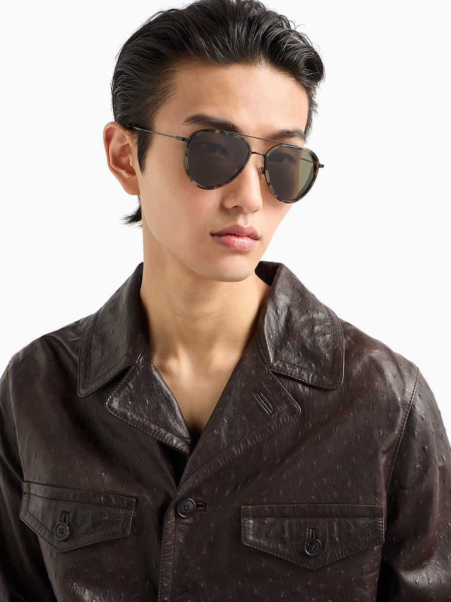 EMPORIO ARMANI SUNGLASSES - EA2163 300171 56 - Matte Black