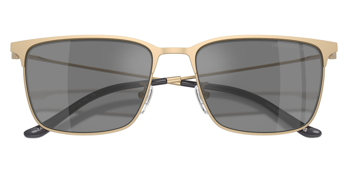 EMPORIO ARMANI SUNGLASSES - EA2164D 30026G 57 - Matte Pale Gold