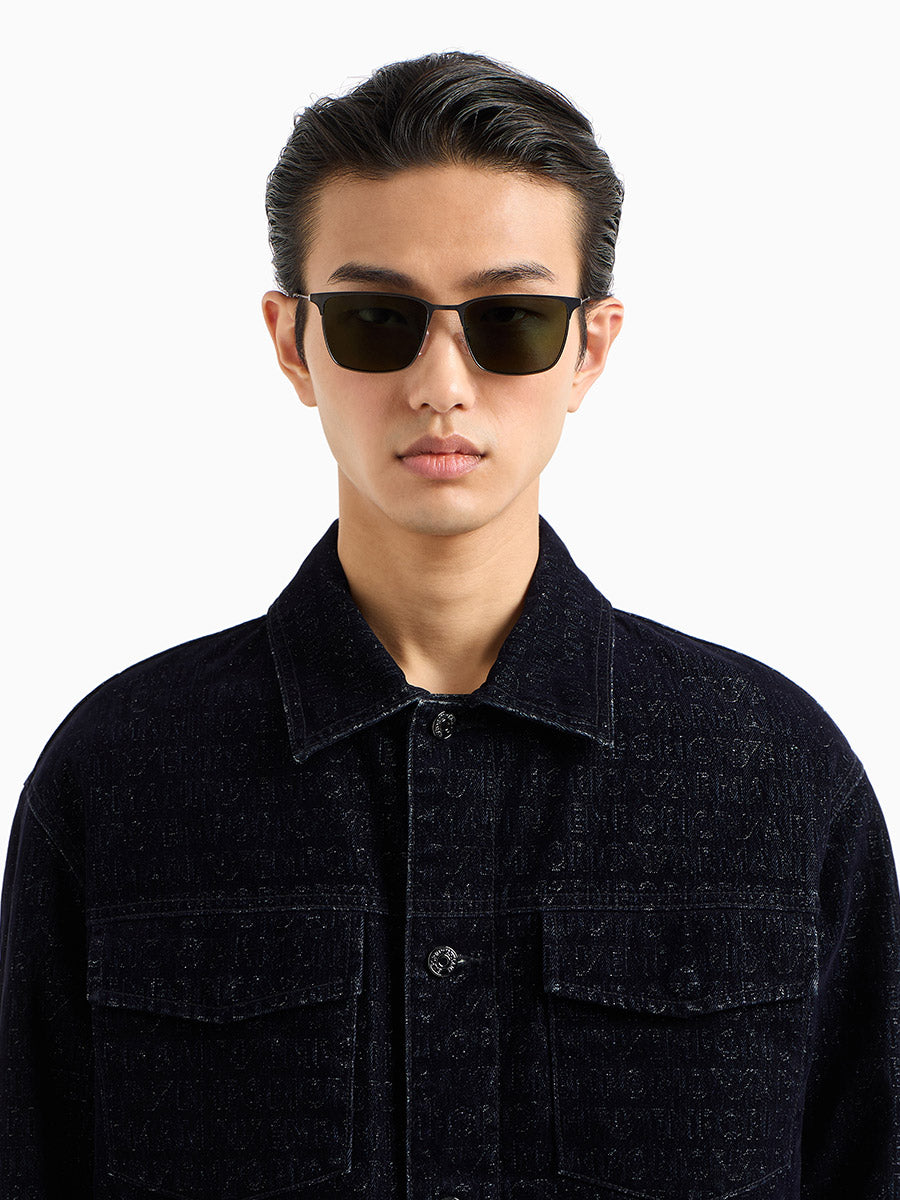 EMPORIO ARMANI SUNGLASSES - EA2164D 30039A 57 - Matte Gunmetal