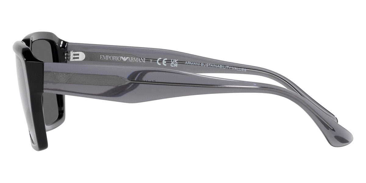 EMPORIO ARMANI SUNGLASSES - EA4186F 501787 58 - Shiny Black