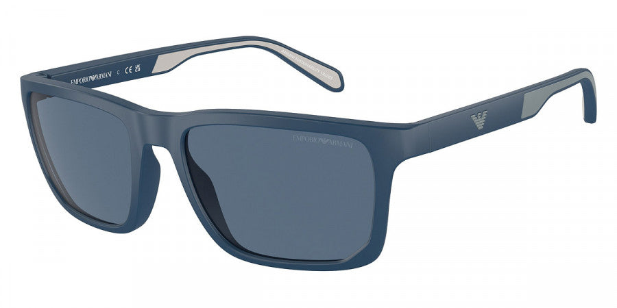 EMPORIO ARMANI SUNGLASSES - EA4219 576380 57 - Matte Blue/Gray
