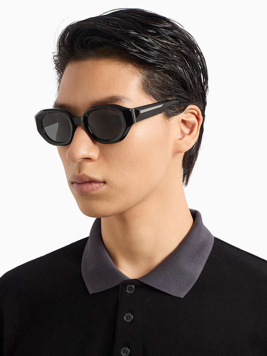 EMPORIO ARMANI SUNGLASSES - EA4230U 501787 48 - Shiny Black