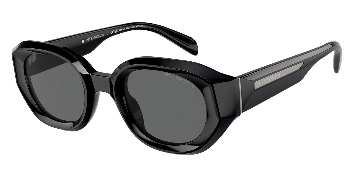 EMPORIO ARMANI SUNGLASSES - EA4230U 501787 48 - Shiny Black