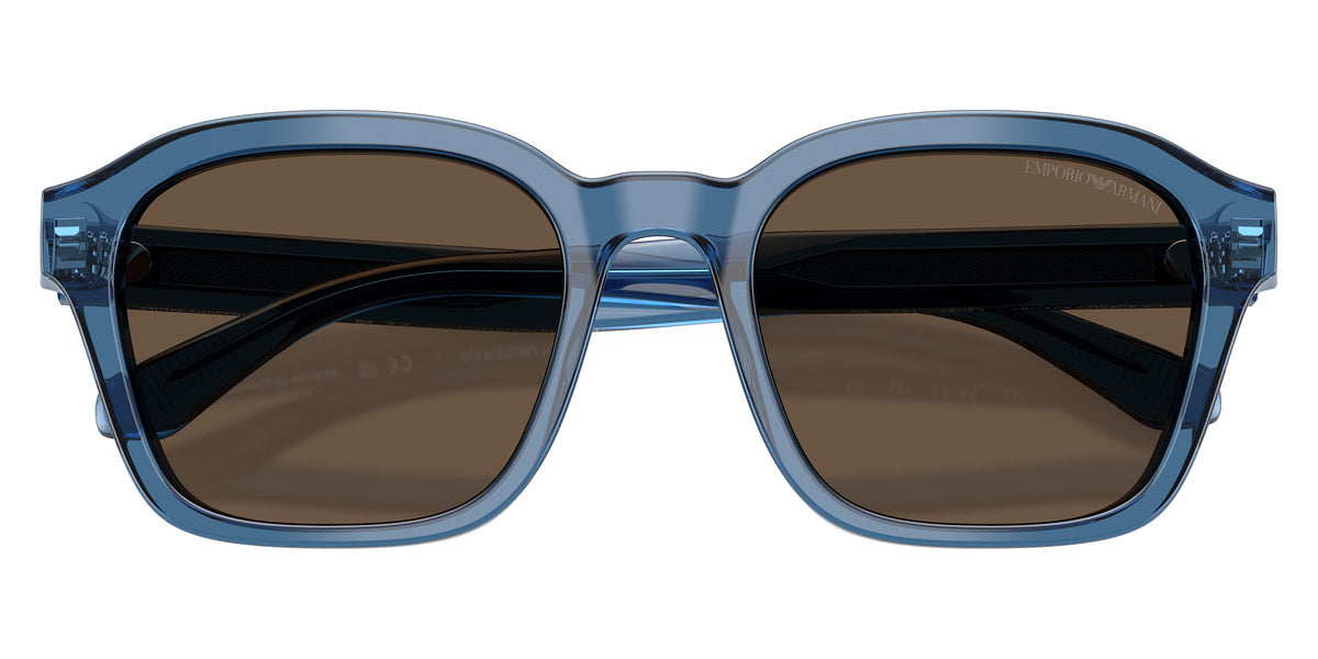 EMPORIO ARMANI SUNGLASSES - EA4245U 624787 54 - Shiny Transparent Blue